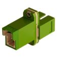 Wymienny adapter hybrydowy SC/E2000 Green, (OPT060G)